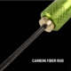 Breakthrough Clean Technologies Carbon Fiber Cleaning Rod with Rotating, Ergonomic Aluminum Handle, 5mm, 12in, BT-CFRR-12