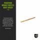 Breakthrough Clean Technologies Phosphorus Bronze Bore Brush, .17 Cal, BT-17PBBB