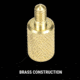 Breakthrough Clean Technologies Shotgun Rod Adapter - Male 8-32 Thread/Female 5/16in-27, BT-SRA-5/16-27