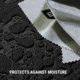 Breakthrough Clean Technologies Weather-Proof Cotton Silicon Gun Cloth, 14x 12in, Gray, BT-SGC