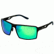 Breed Centaurus Sunglasses, Black Titanium Frame, Green Lens BSG021BK