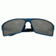 Breed Centaurus Sunglasses, Blue Titanium Frame, Black Lens BSG021BL