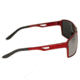 Breed Centaurus Sunglasses, Red Titanium Frame, Black Lens BSG021RD