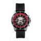 Breed Chronograph Strap Watch, Black/Red, BRD9104, Black/Red, One Size, BRD9104