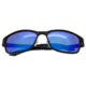 Breed Hydra Sunglasses, Black Titanium Frame, Blue-Gradient Lens BSG022BK