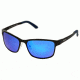 Breed Hydra Sunglasses, Black Titanium Frame, Blue-Gradient Lens BSG022BK