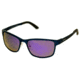 Breed Hydra Sunglasses, Blue Titanium Frame, Purple-Blue Lens BSG022BL