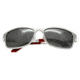 Breed Hydra Sunglasses, Silver Titanium Frame, Black Lens BSG022SR