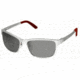 Breed Hydra Sunglasses, Silver Titanium Frame, Black Lens BSG022SR