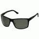 Breed Kaskade Sunglasses, Black Titanium Frame, Black Lens BSG016BK