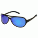 Breed Langston Sunglasses, Black Titanium Frame, Blue Lens BSG012BK