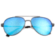 Breed Lyra Polarized Sunglasses - Men's, Black/Blue, One Size, BSG061BL