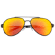 Breed Lyra Polarized Sunglasses - Men's, Black/Red-Yellow, One Size, BSG061RD