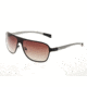 Sunglasses Atmosphere 004BN, Brown Titanium Frame, Brown Lens