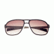 Sunglasses Concorde 001BN, Brown Titanium Frame, Brown Lens