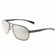 Sunglasses Concorde 001GM, Gunmetal Titanium Frame, Slver Lens