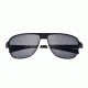 Sunglasses Hardwell 007BK, Black Titanium Frame, Black Lens
