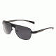 Sunglasses Hardwell 007BK, Black Titanium Frame, Black Lens