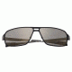 Sunglasses Meridian 003BK, Black Titanium Frame, Gold/Yellow Lens