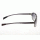 Sunglasses Meridian 003GM, Gunmetal Titanium Frame, Black Gradient Lens