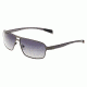 Sunglasses Meridian 003GM, Gunmetal Titanium Frame, Black Gradient Lens