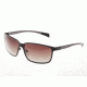 Sunglasses Neptune 008BN, Brown Titanium Frame, Brown/Gradient Lens