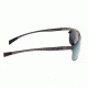 Sunglasses Neptune 008SR, Silver Titanium Frame, Gold/Yellow Mirror Lens