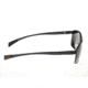 Sunglasses Taurus 005GM, Gunmetal Titanium Frame, Black Lens