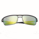 Sunglasses Taurus 005SR, Silver Titanium Frame, Gold/Yellow Mirror Lens