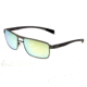 Sunglasses Taurus 005SR, Silver Titanium Frame, Gold/Yellow Mirror Lens