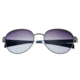 Sunglasses Volta 009SR, Silver Titanium Frame, Black Gradient Lens