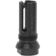 Breek Arms 3FO-C Flash Hider Cage Style Outside Threaded Muzzle Device, 9mm Luger, 1/2x28 Thread, Black, BRK4042