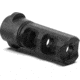 Breek Arms Breek-LOK Twin Port Muzzle Brake, 9mm Luger, 1/2x28, Nitride, Black, BRK4113