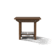 Breeo X Series Side Table, Cherry Wood, BR-X-CWST
