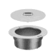 Breeo Zentro Stainless Steel Smokeless Fire Pit Insert Second, SZO-24SLFP-SS