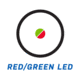 Alpen OMNI-5 1x30 Red/Green LED Low Profile Sight,40 MOA, Black, 23-20300