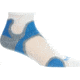 Bridgedale Coolfusion Run Speed Diva Light Mini Sock - Women's-Grey/Blue-Medium