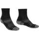 Bridgedale Hike Lightweight Merino Endurance Ankle Socks - Mens, Black/Silver, Extra Large, 710528-822-XL