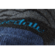 Bridgedale Hike Lightweight Merino Endurance Socks - Mens, Dark Grey/Blue, Extra Large, 710096-126-XL