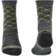 Bridgedale Hike Lightweight Merino Endurance Socks - Mens, Grey/Lime, Extra Large, 710096-118-XL