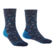 Bridgedale Hike Midweight Merino Endurance Boot Pattern Socks - Mens, Denim/Blue, Medium, 710092-119-M