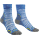 Bridgedale Hike Ultralight Merino Endurance Crew Socks - Womens, MuLighti Blue, Small, 710100-131-S