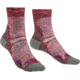 Bridgedale Hike Ultralight Merino Endurance Crew Socks - Womens, MuLighti Pink, Medium, 710100-130-M