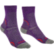 Bridgedale Hike Ultralight Merino Endurance Crew Socks - Womens, Purple, Large, 710101-371-L
