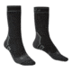 Bridgedale Lightweight Boot Socks - Mens, Black/Mid Grey, Large, 710089-845-L