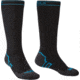 Bridgedale Midweight Knee Socks - Mens, Black/Blue, Small, 710086-845-S