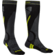 Bridgedale Ski Lightweight Socks - Mens, Black/Lime, Large, 710550-137-L