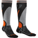 Bridgedale Ski Midweight Socks - Mens, Black/Silver, Medium, 710556-822-M