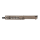 Brigade Manufacturing AR Complete Upper Receiver Forged, 5.56, 10.5 inch Barrel, FDE Charging Handle, 10 inch Rail, A2 Flash Hider, U5610520