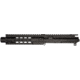 Brigade Manufacturing AR Complete Upper Receiver Forged, 9mm, 9 inch Barrel, Black Mini Can, 8 inch Rail, No Charging Handle NO BCG, U091901V